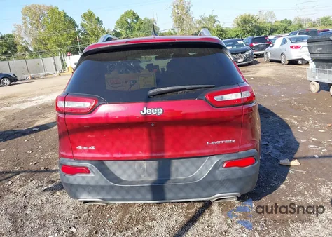 2015 Jeep Cherokee Limited z USA, uszkodzony, nr VIN 1C4PJMDS8FW537851